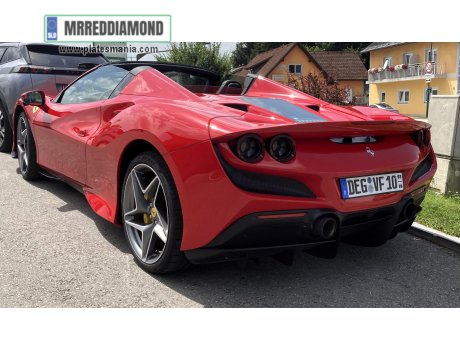 DEG VF 10 (03/10), Ferrari F8