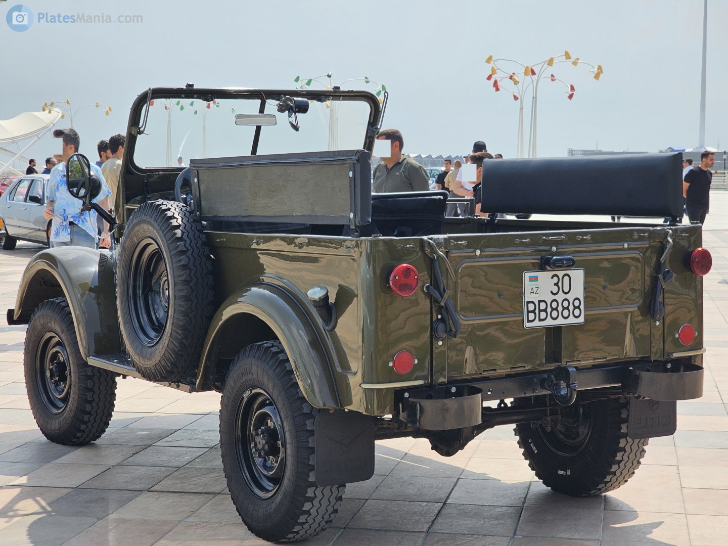 30 BB 888, GAZ 69 69 3-door, 1952–1973