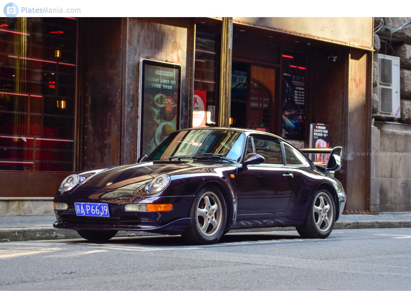 赣A·P66J9, Porsche 911 4th gen Coupé (993), 1993–1998