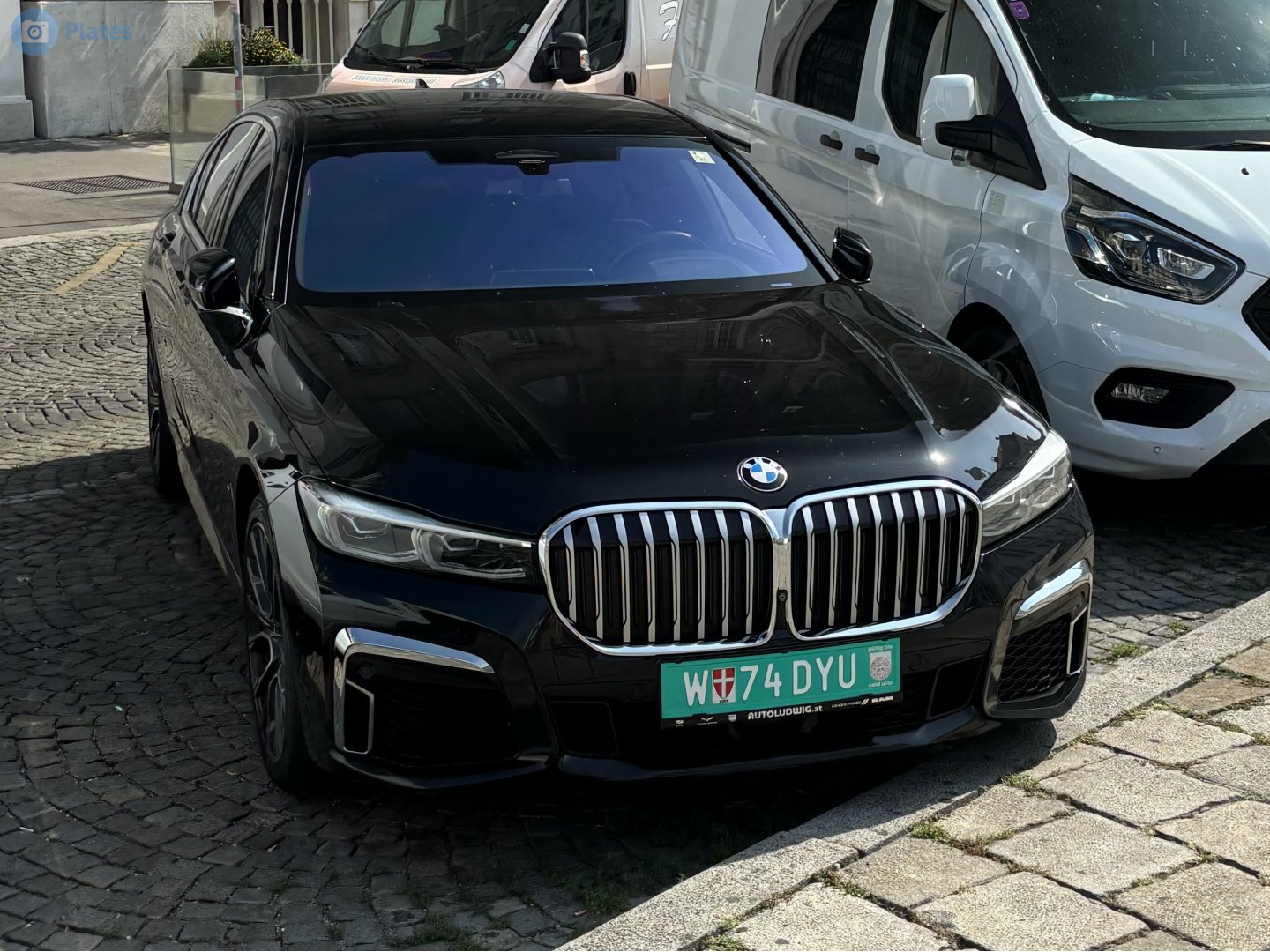 W 74 DYU, BMW 7 Series 6th gen (G11/G12), facelift, 2019–2022