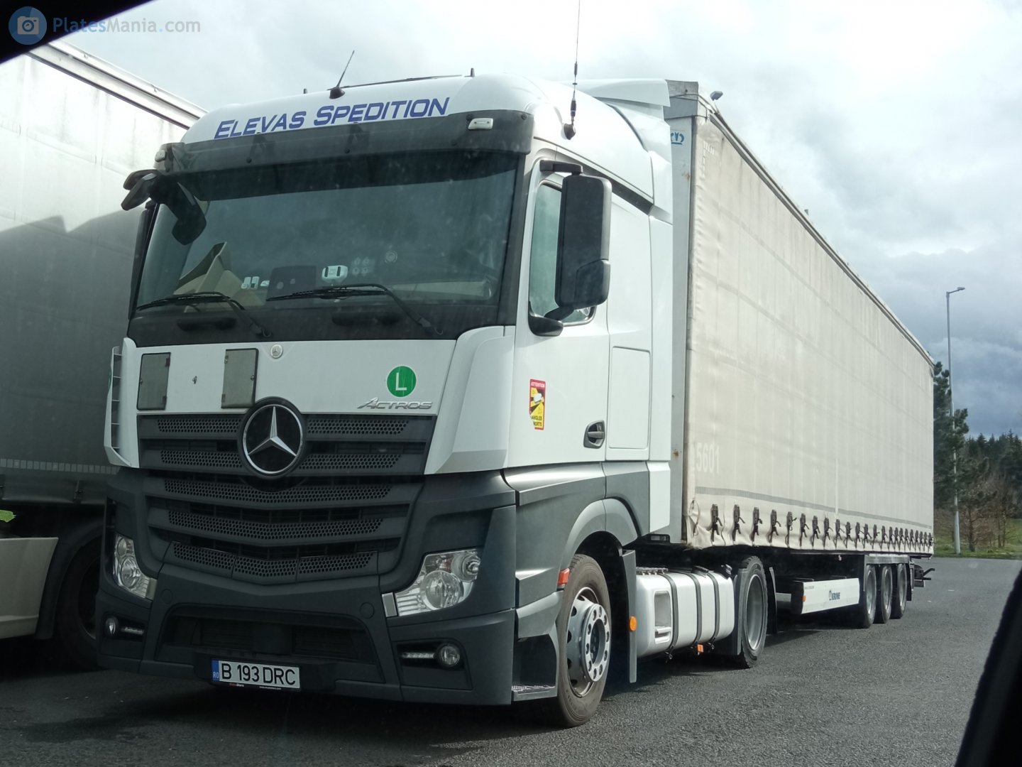 B 193 DRC, Mercedes-Benz Actros 3rd gen (MP4/MP5), 2011–