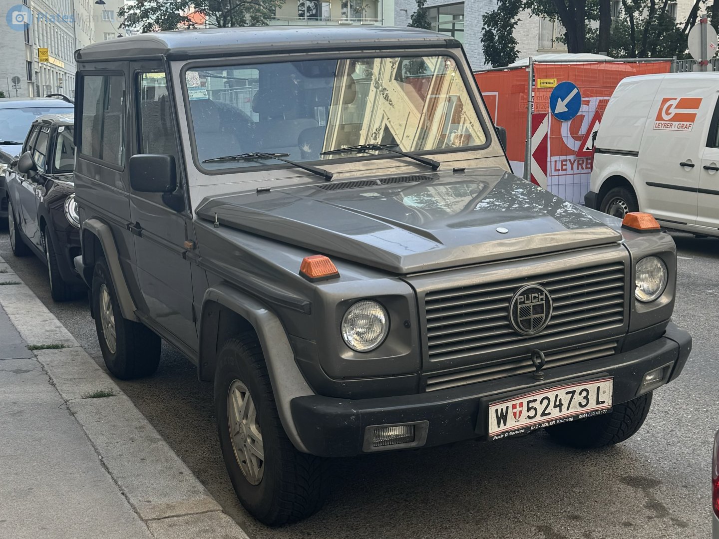 W 52473 L, Steyr Daimler-Puch G-Klasse 3-door SUV (W460/W461), 1979–2000