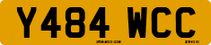 License plate of the United Kingdom, 1983 year system