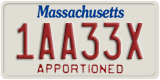 Massachusetts, Apportioned