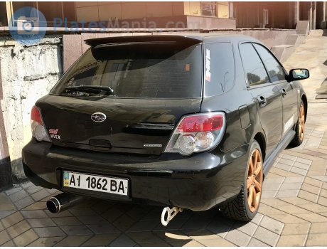 AI 1862 BA, Subaru Impreza WRX STi