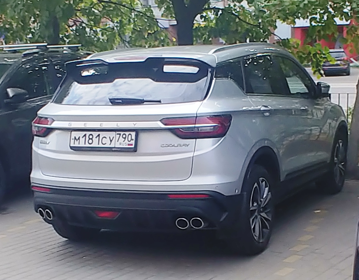 м 181 су 790, Geely Coolray 1st gen (SX11), 2019–