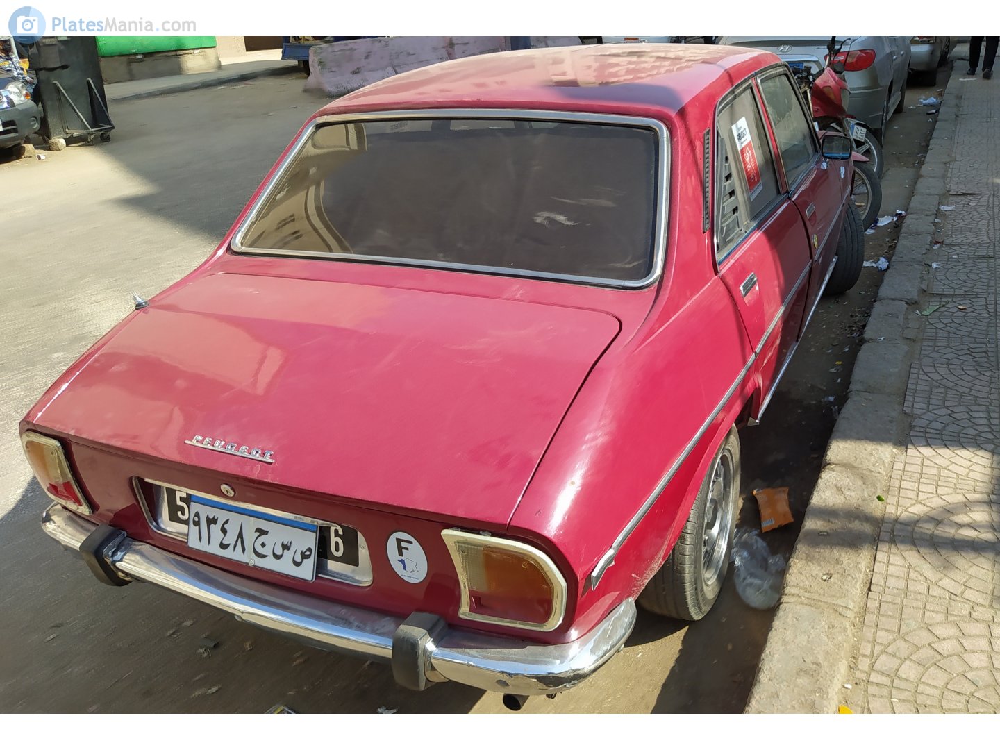 ٩٣٤٨ جسص, Peugeot 504 1st gen Sedan (E), 1968–1983 (–1999 for LATAM-market, –2006 for African-market)