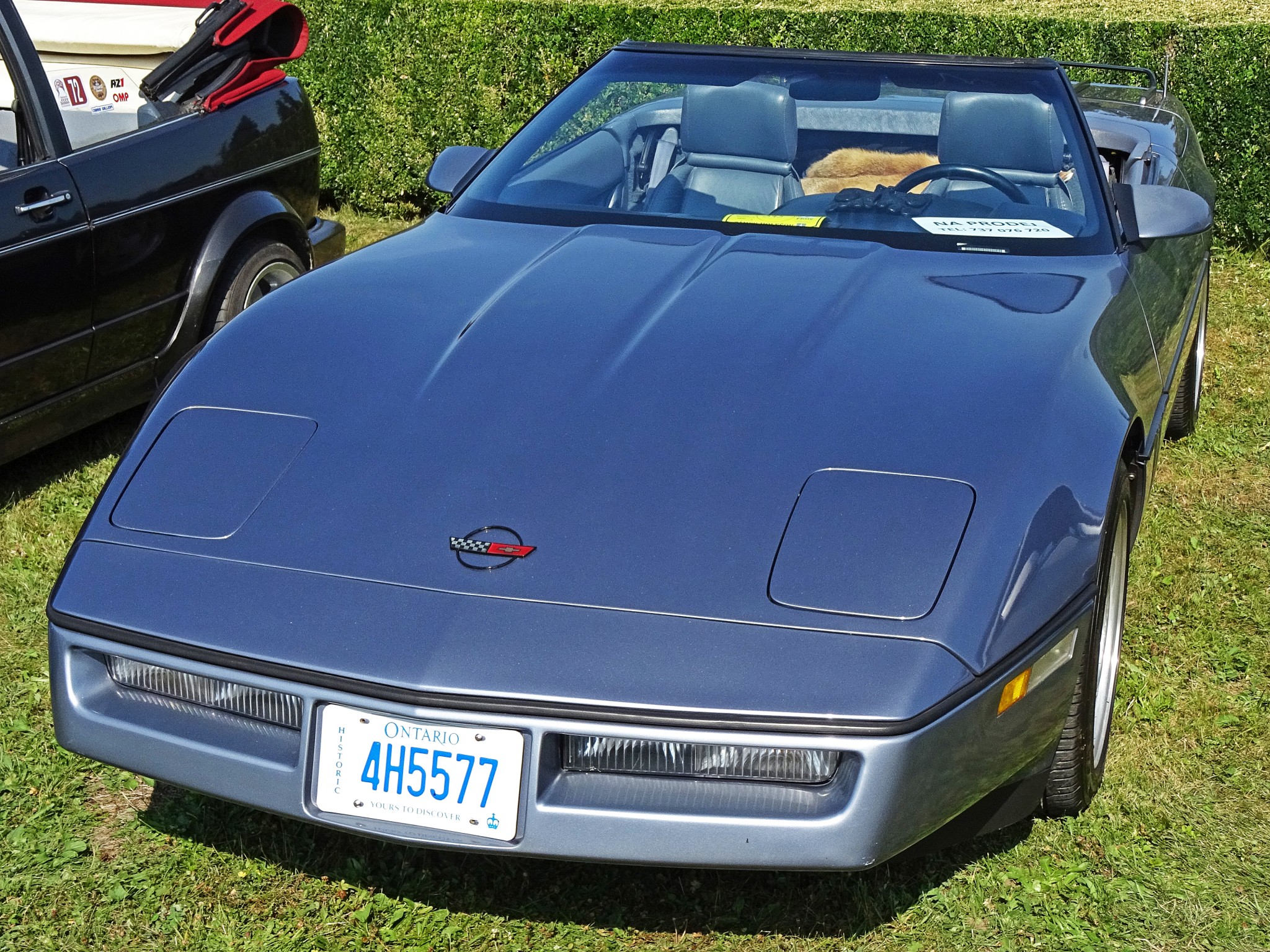 4H5577, Chevrolet Corvette 4th gen Convertible (C4; 67), 1986–1990