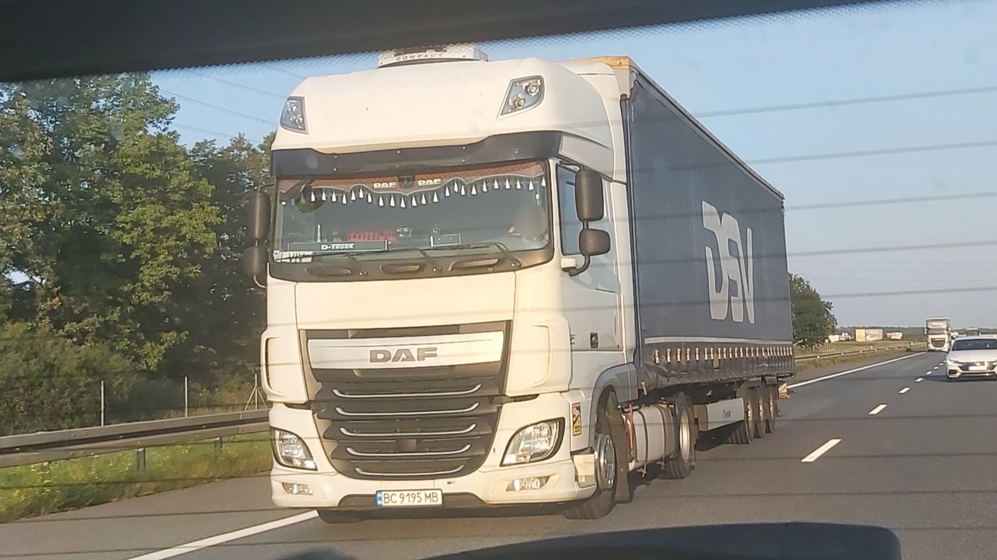 BC 9195 MB, DAF XF 4th gen, 2013–2017