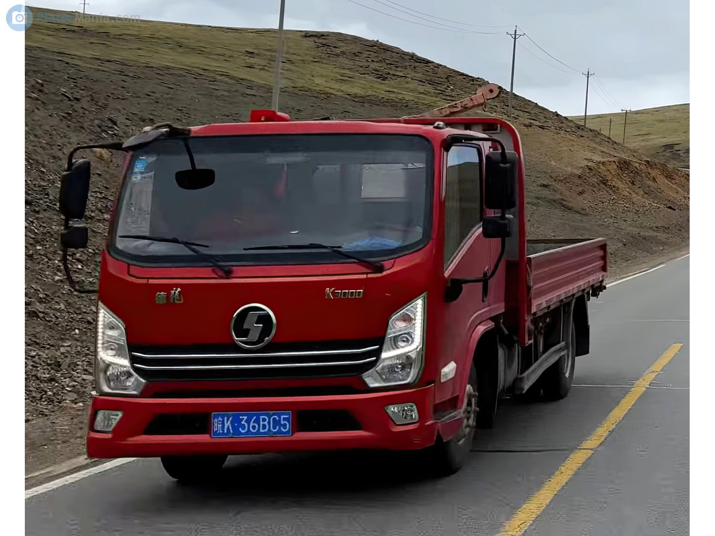 皖K·36BC5, Shacman (Shaanxi) K3000 