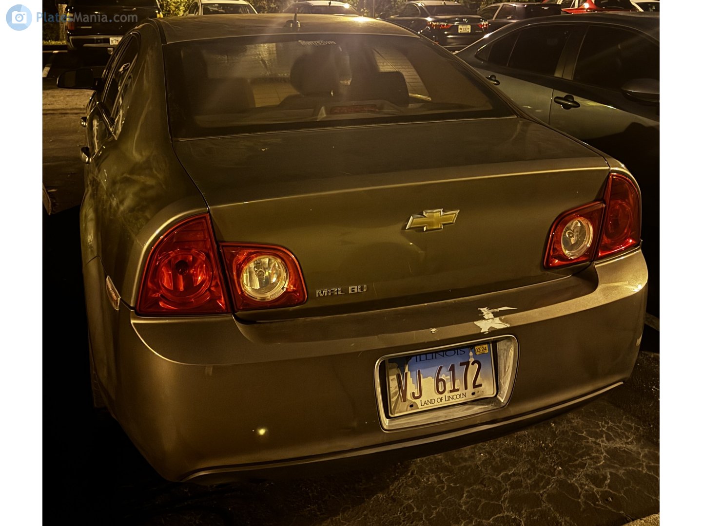 VJ 6172, Chevrolet Malibu 4th gen (GMX386), 2007–2012