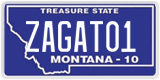 Montana, Vanity Plates