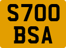 License plate of the United Kingdom, 1983 year system