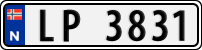 License plate of Norway, Trailers, motorcycles, special vehicles