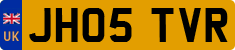 License plate of the United Kingdom, 2001 year system