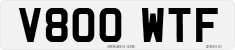 License plate of the United Kingdom, 1983 year system
