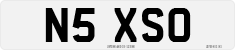 License plate of the United Kingdom, 1983 year system