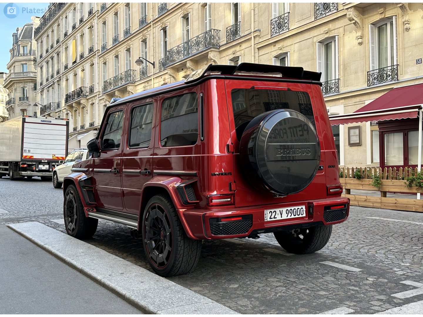 22 Y 99000, Mercedes-Benz G-Klasse 2nd gen (W463/W465), 2018­–