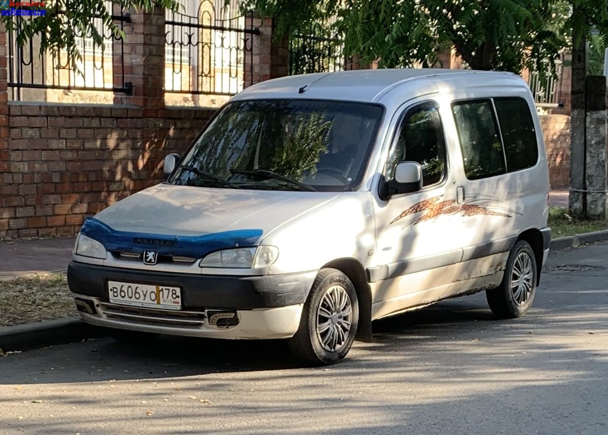 в 606 уо 178, Peugeot Partner 1st gen (M49), 1996–2002