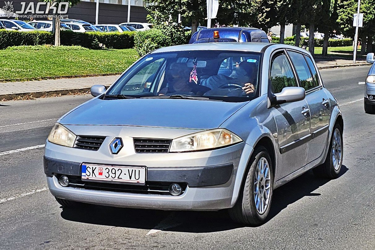 SK 392-VU, Renault Mégane 2nd gen 5-door Hatch (B84), 2002–2009