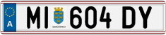 License plate of Austria, Regular plates