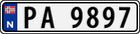 License plate of Norway, Trailers, motorcycles, special vehicles