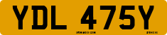 License plate of the United Kingdom, 1963 year system