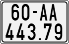 License plate of Vietnam, Motorcycles
