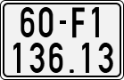 License plate of Vietnam, Motorcycles