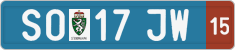 License plate of Austria, Provisional