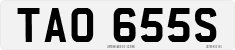 License plate of the United Kingdom, 1963 year system