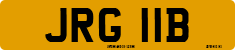 License plate of the United Kingdom, 1963 year system