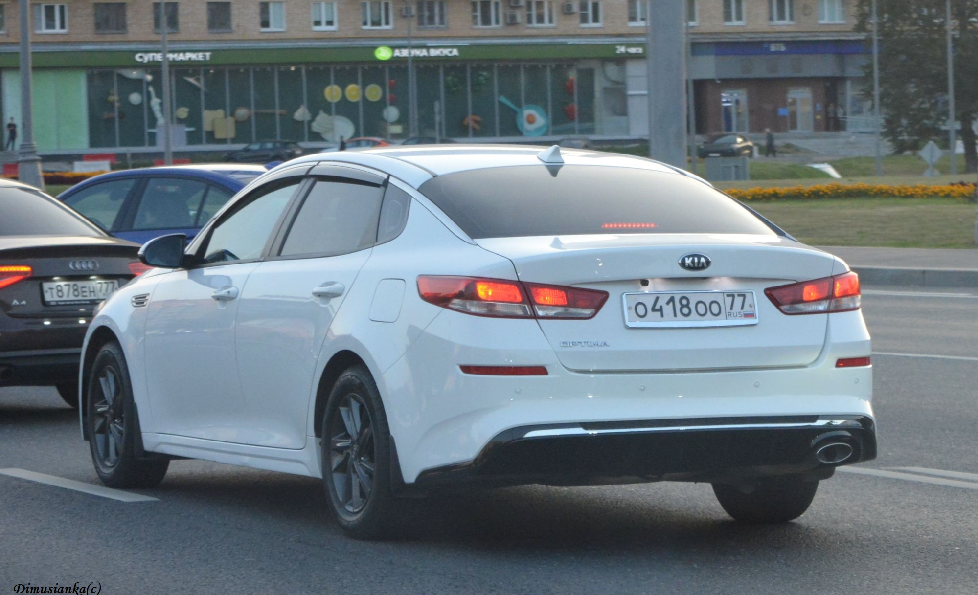 о 418 оо 77, Kia Optima 4th gen Sedan (JF), 2015–2020