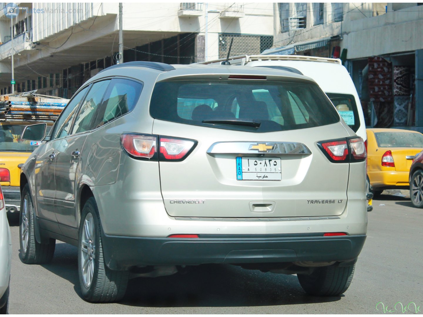 A 50835, Chevrolet Traverse 1st gen (GMT960), facelift, 2012–2017