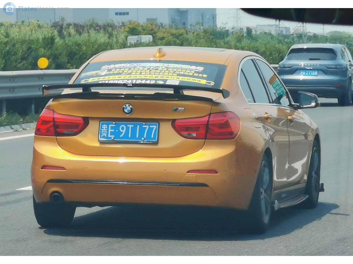 贵E·9T177, BMW 1 Series 3rd gen Sedan (F52; CN-market), 2017–