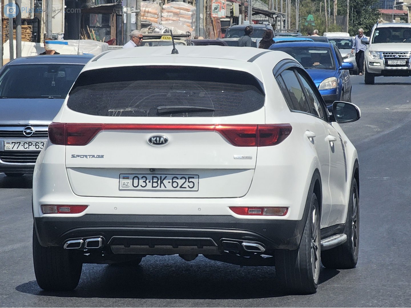 03 BK 625, Kia Sportage 