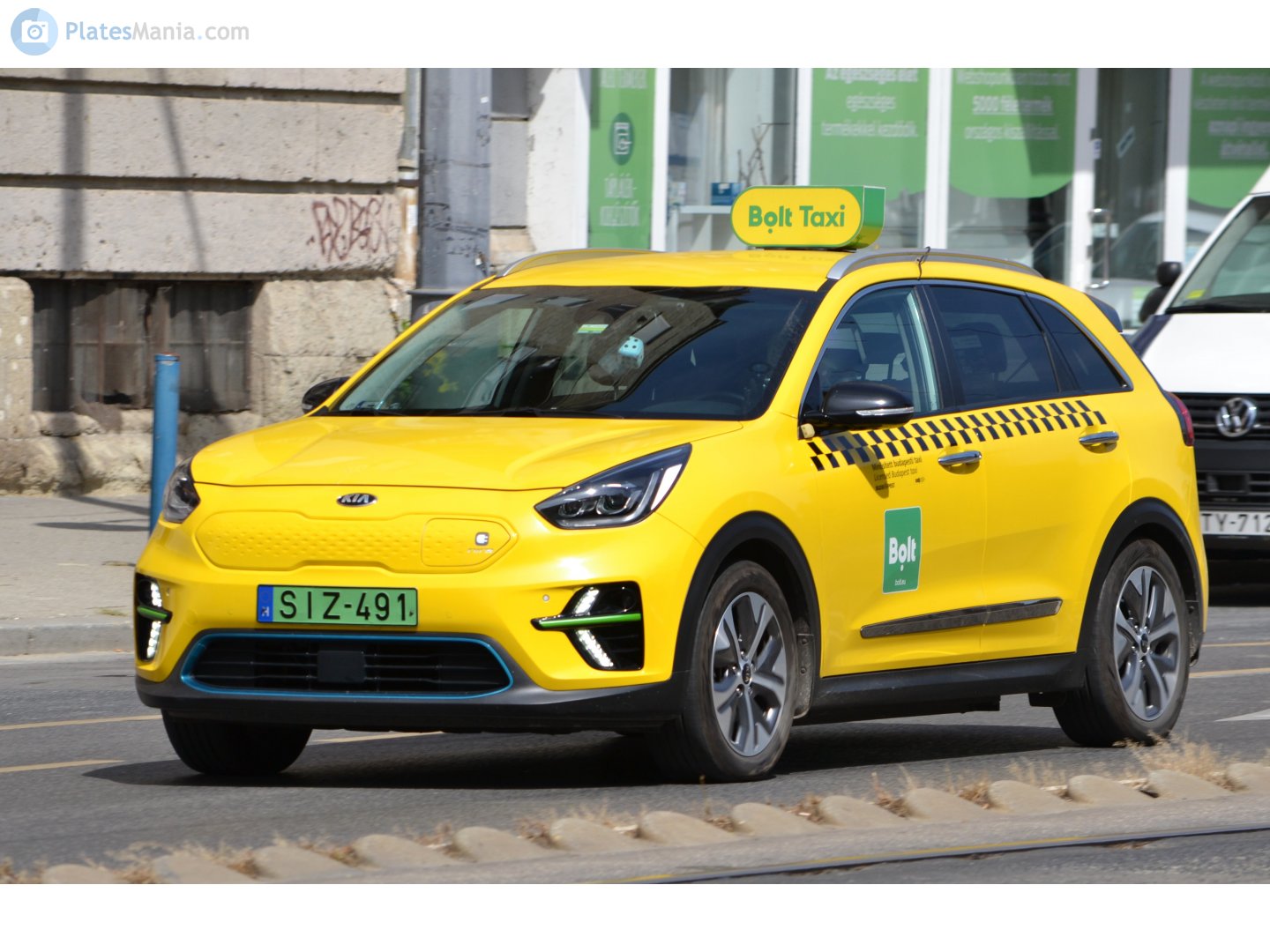 SIZ-491, Kia Niro 1st gen EV (e-Niro) (DE), facelift, 2018–2022