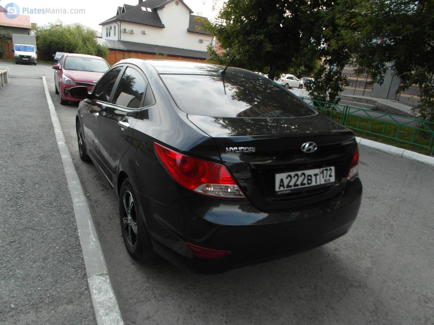 а 222 вт 172, Hyundai Solaris 1st gen Sedan (RB), 2011–2014