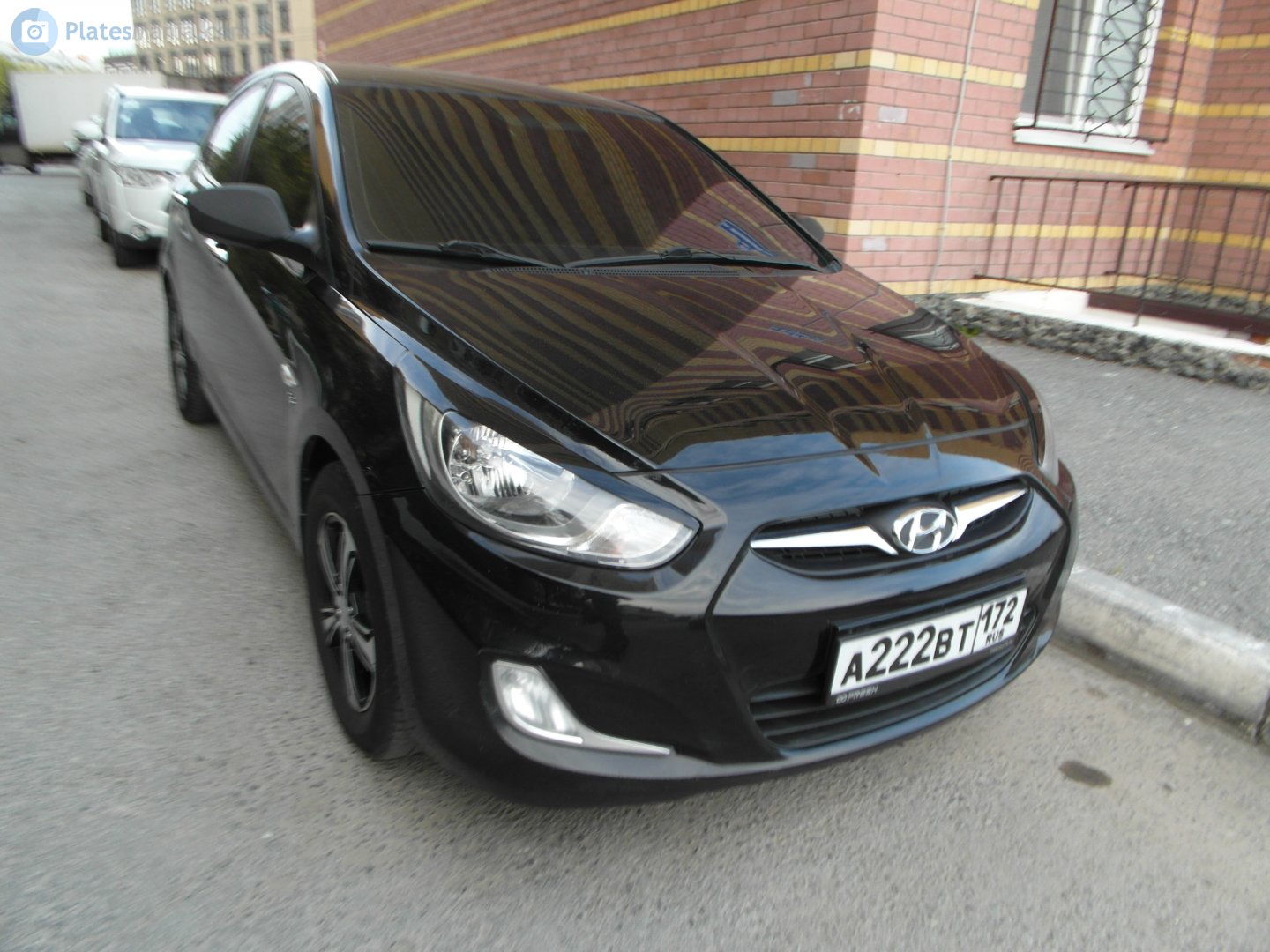 а 222 вт 172, Hyundai Solaris 1st gen Sedan (RB), 2011–2014