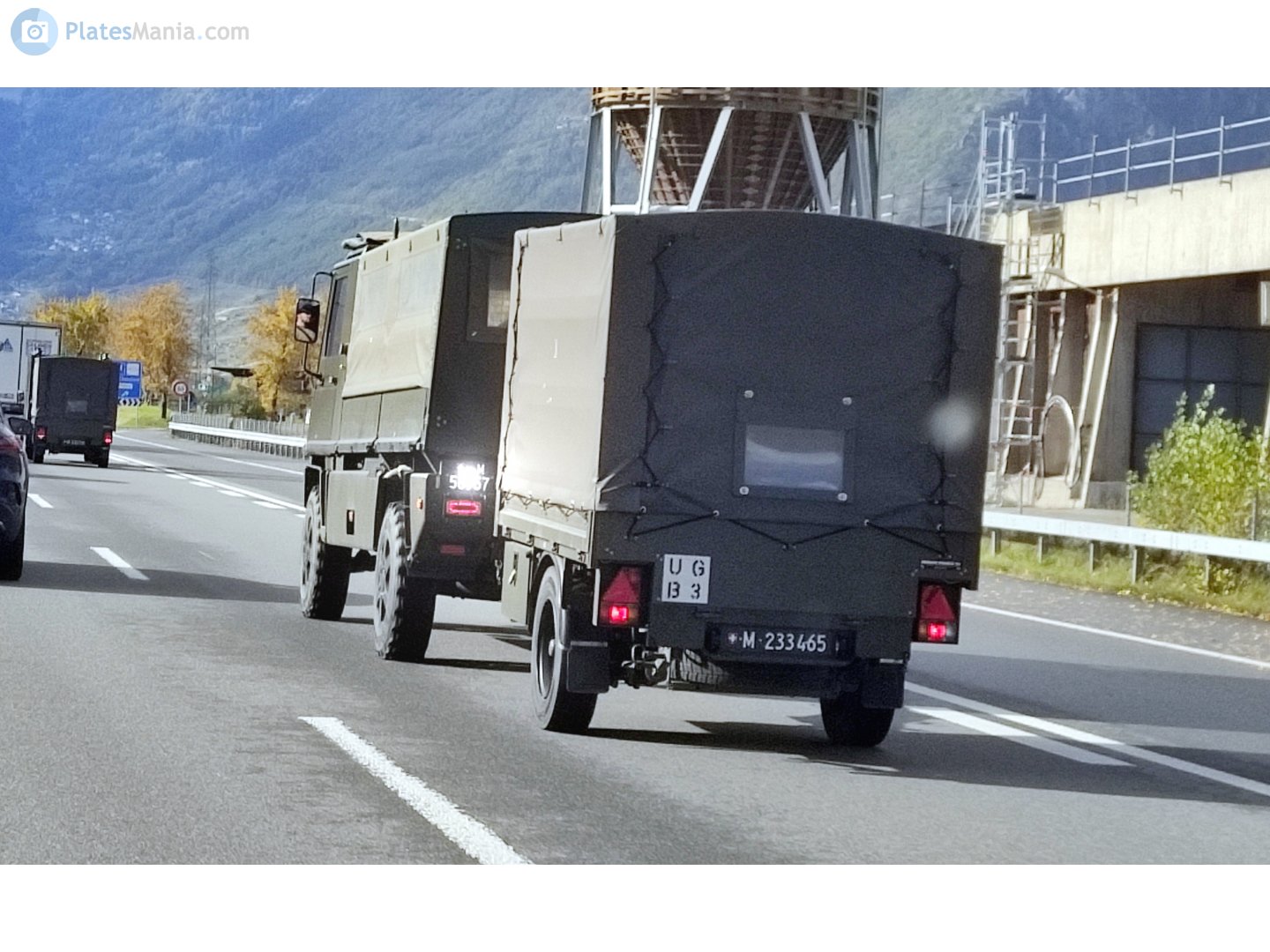 M 233465, Military (black) 