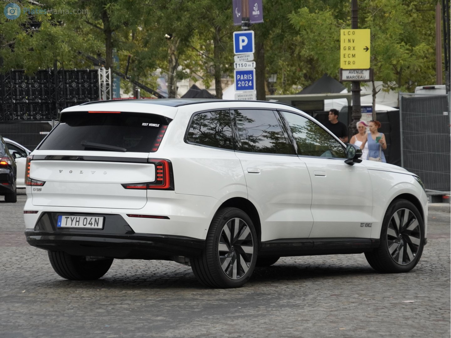 TYH 04N, Volvo EX90 1st gen (SPA2), 2024–