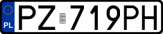 License plates of Poland, Regular car plates