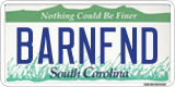 South Carolina, Vanity Plates