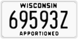 Wisconsin, Apportioned (12345A)