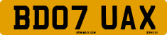 License plate of the United Kingdom, 2001 year system