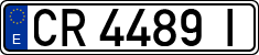 License plates of Spain, 1971 year series