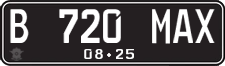 License plate of Indonesia, Regular plates