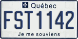 Quebec, Commercial vehicles (FAB1234)