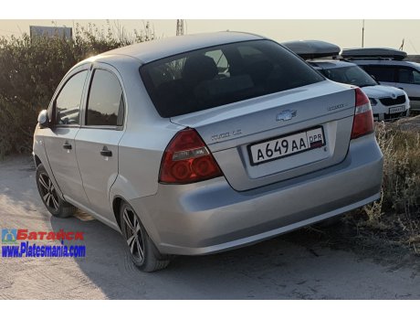 а649аа, Chevrolet Aveo