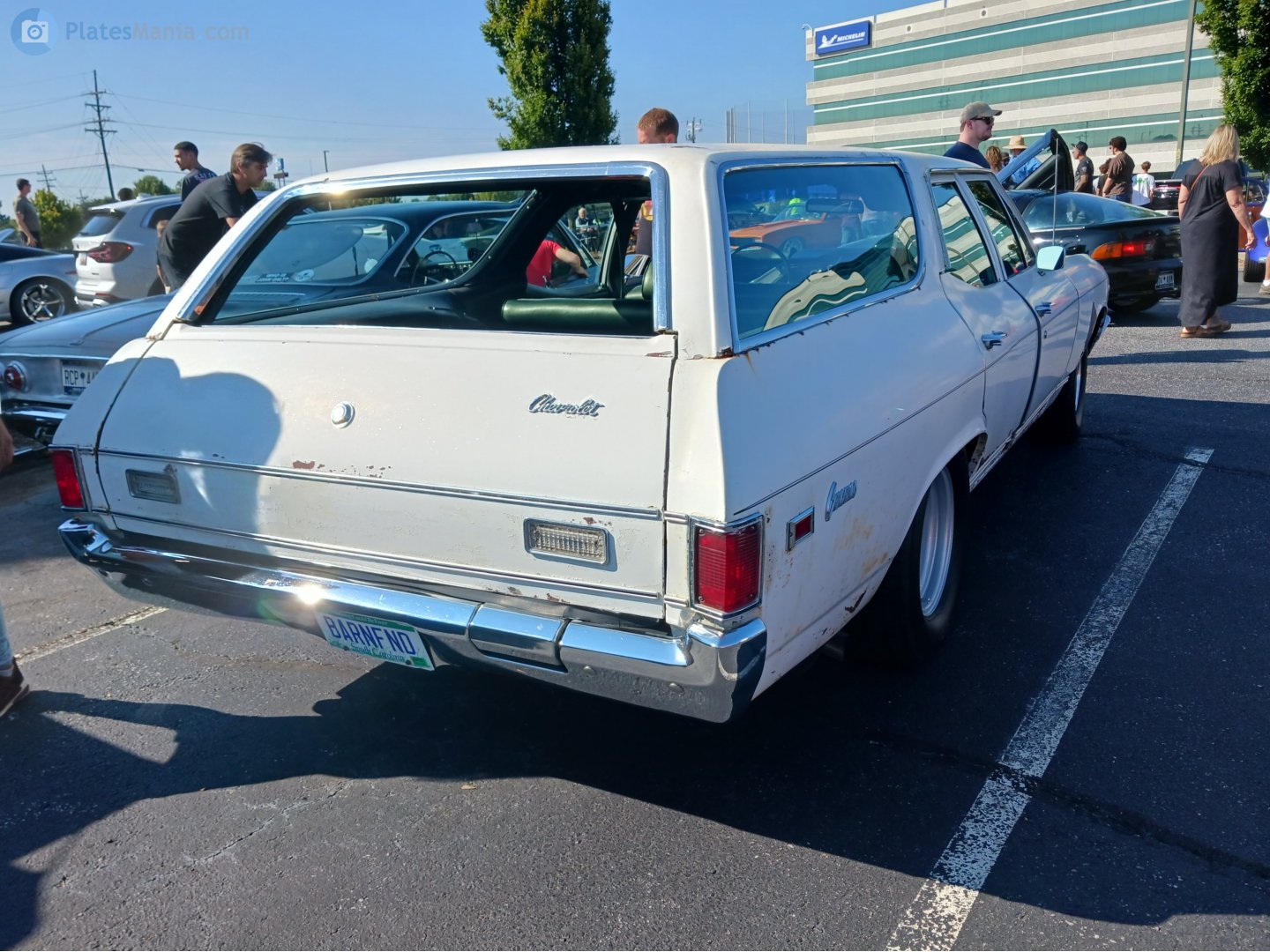 BARNFND, Chevrolet Chevelle 2nd gen 1970 5-door Station Wagon (35; A-body), 2nd facelift, 1969–1970